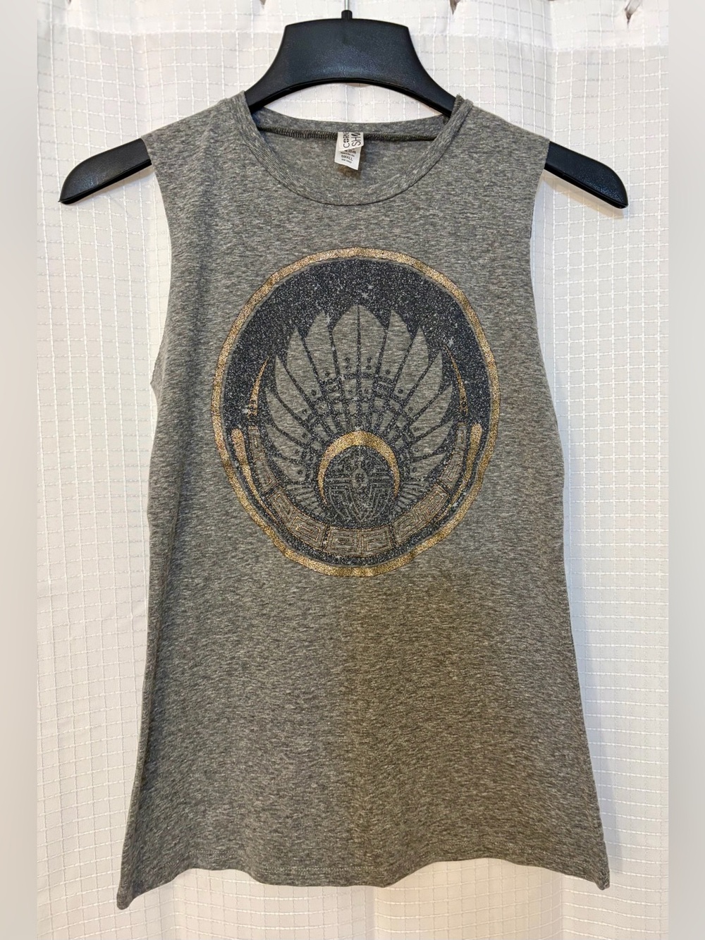 Corner Shop gray tank- small